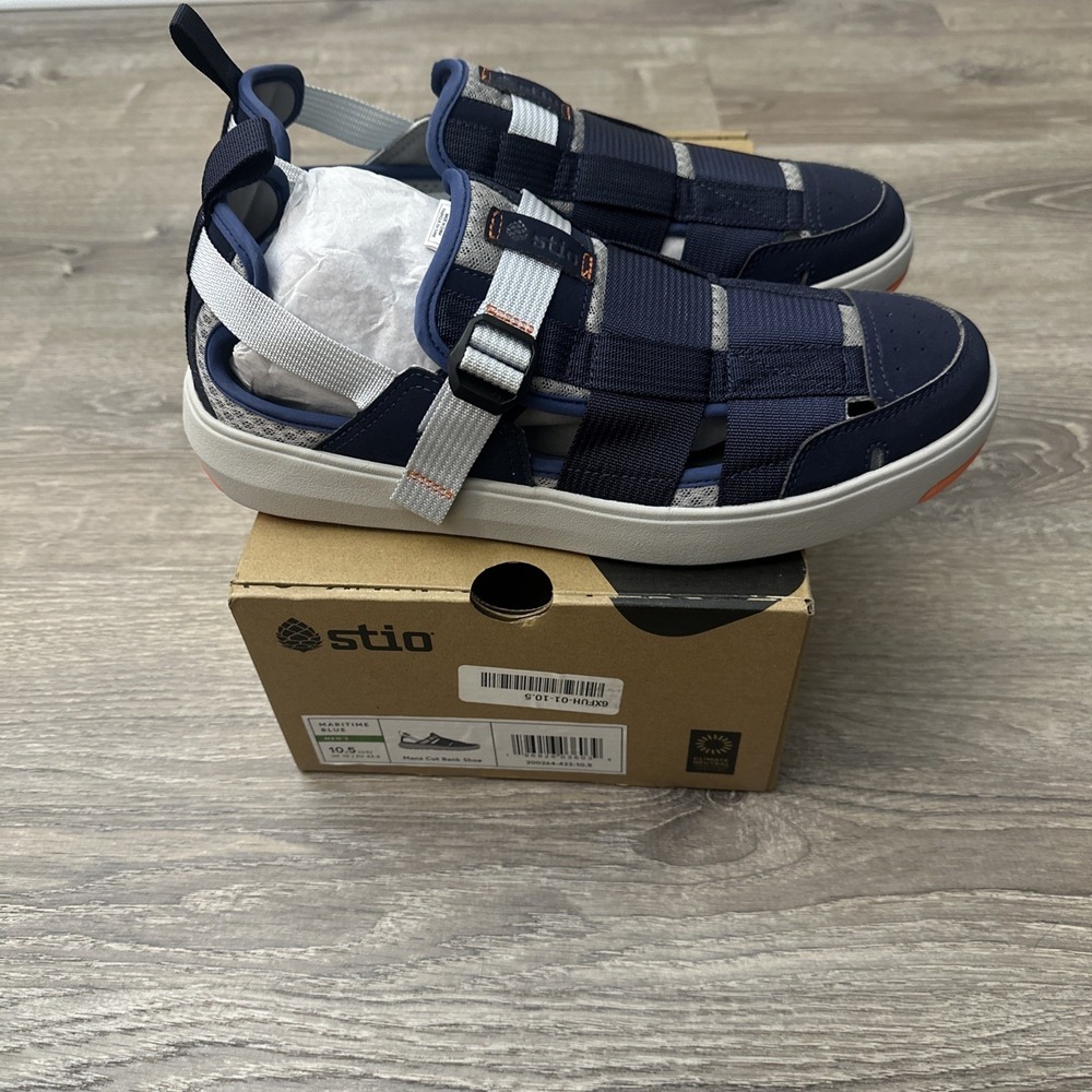 Stio Men's Cut Bank Shoes Maritime Blue Men's 10.5